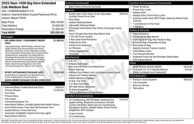 2022 RAM 1500 Big Horn/Lone Star