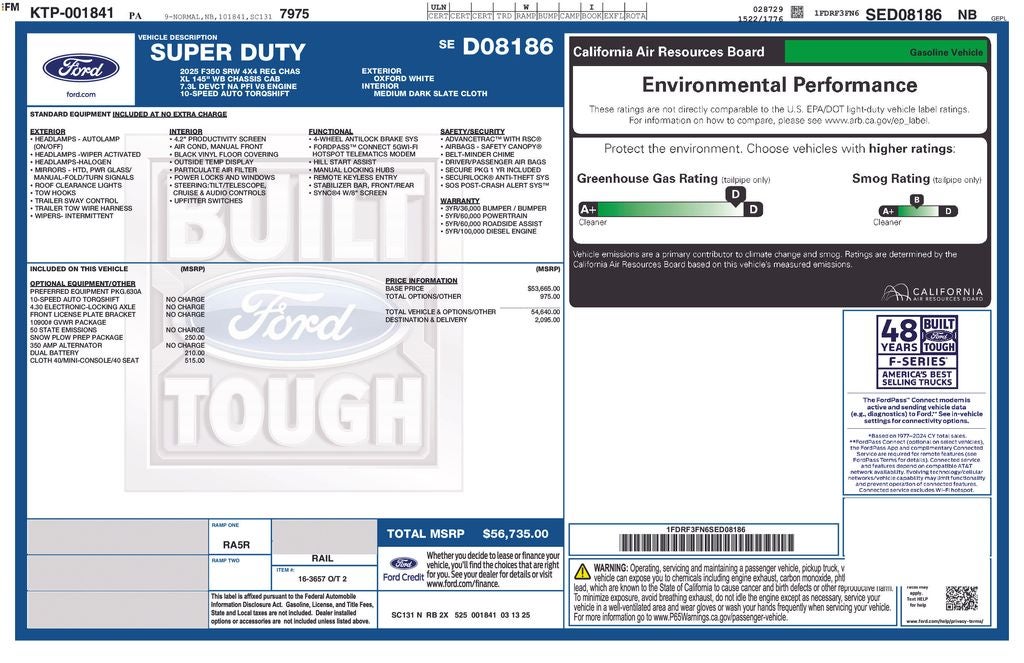 2025 Ford F-350SD XL