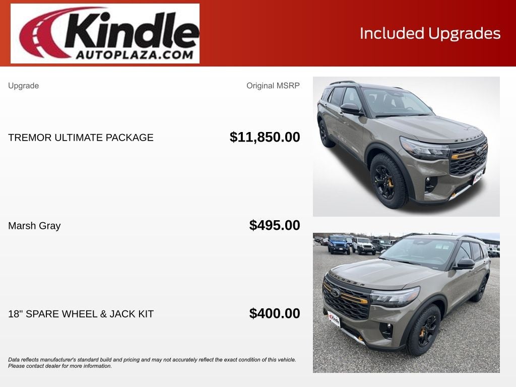 2026 Ford Explorer Tremor