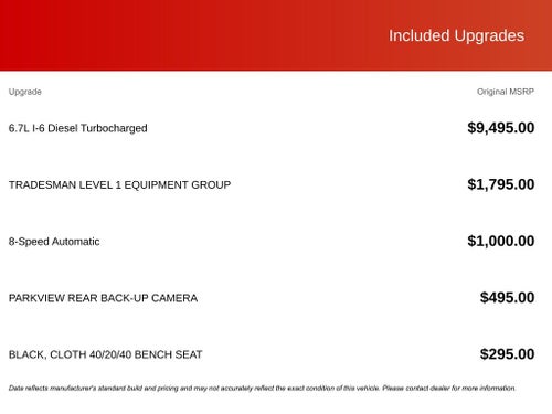 2025 RAM 5500HD Tradesman