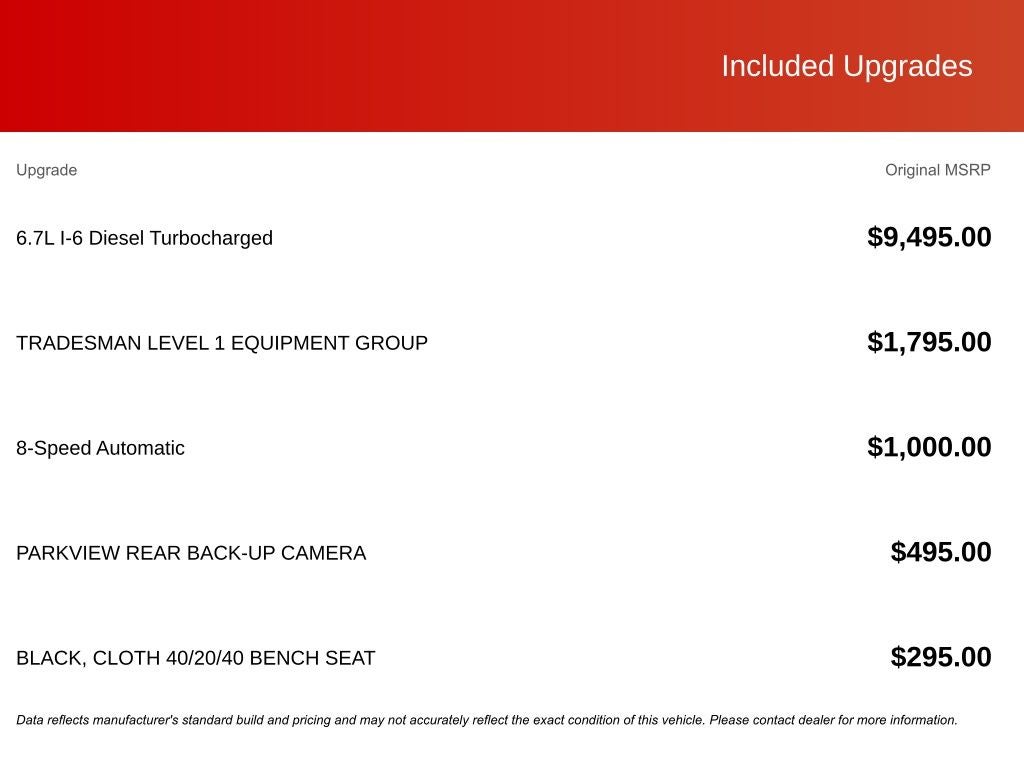 2025 RAM 5500HD Tradesman