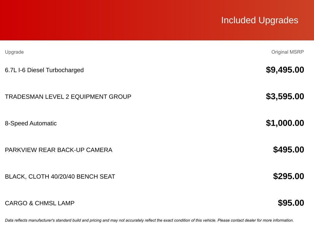 2025 RAM 5500HD Tradesman