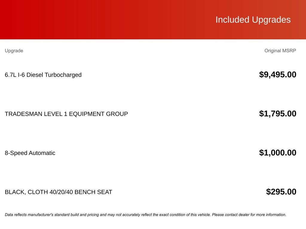 2025 RAM 5500HD Tradesman