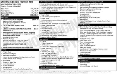 2021 Buick Enclave Premium Group