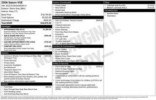 2006 Saturn VUE Base