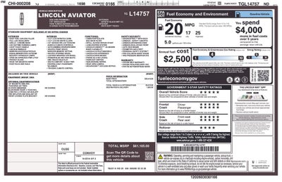 2026 Lincoln Aviator Premiere