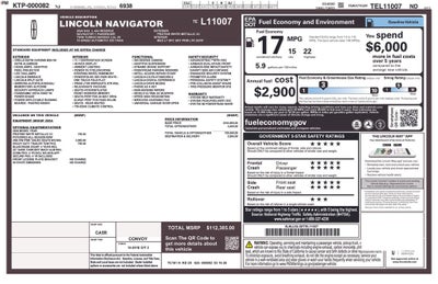 2026 Lincoln Navigator L Reserve