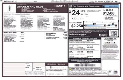 2024 Lincoln Nautilus Reserve