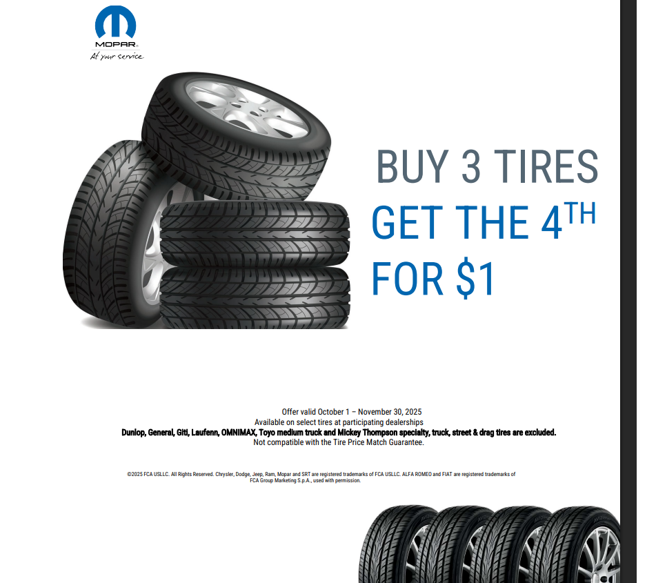 Mopar Tire Special