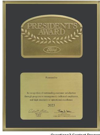 Ford Presidents Awars