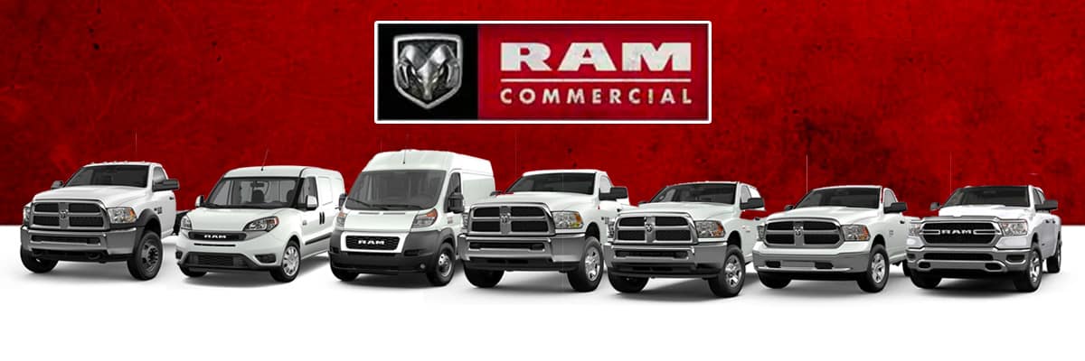 Ram Commercial truck lineup